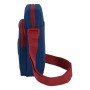 Sac bandoulière F.C. Barcelona 20/21 Bordeaux Blue marine (16 x 22 x 6 cm)