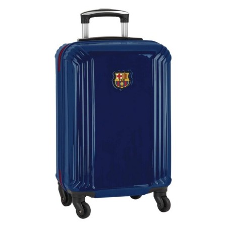 Valise cabine F.C. Barcelona Bordeaux Blue marine 20'' (34.5 x 55 x 20 cm)