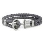 Bracelet Unisexe Paul Hewitt Gris Cuir