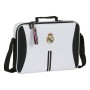 Cartable d'école Real Madrid C.F. Noir Blanc (38 x 28 x 6 cm)