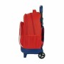 Cartable à roulettes Compact Atlético Madrid 20/21 Rouge Bleu Blanc (33 x 45 x 22 cm)