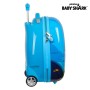 Trolley Baby Shark Bleu clair 16'' (28 x 43 x 23 cm)