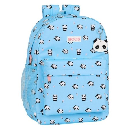 Cartable Moos Bleu clair