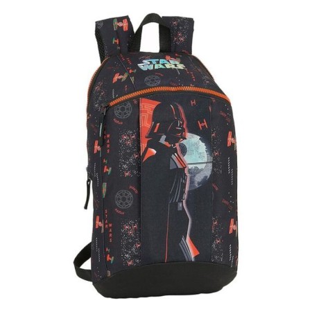 Sac à dos enfant Star Wars The Dark Side Noir Orange