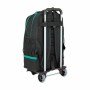 Cartable à roulettes Safta Noir Vert