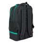 Sac de Sport avec Porte-Chaussures Safta 072559 Noir Vert 18 L