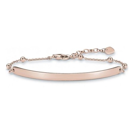 Bracelet Femme Thomas Sabo LBA0044-415-12-L Rose Argent 925