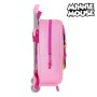 Cartable 3D avec roulettes Minnie Mouse Rose