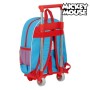 Cartable 3D avec roulettes 705 Mickey Mouse Clubhouse Bleu clair