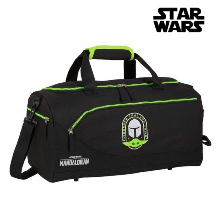 Sac de sport The Mandalorian Noir Vert (50 x 25 x 25 cm)