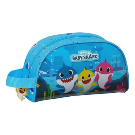 Trousse de Toilette Baby Shark Bleu clair