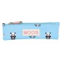 Fourre-tout Moos Panda Bleu clair (20 x 6 x 1 cm)