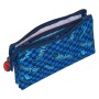 Trousse Fourre-Tout Triple Hot Wheels M744 Bleu (22 x 12 x 3 cm)