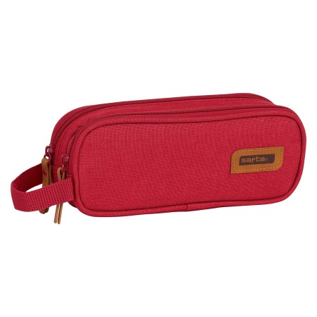 Trousse Fourre-Tout Double Safta Bordeaux