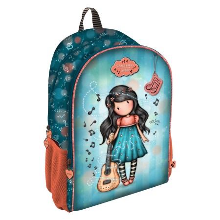 Cartable This One's for You Gorjuss M665B Turquoise (31.5 x 44 x 22.5 cm)