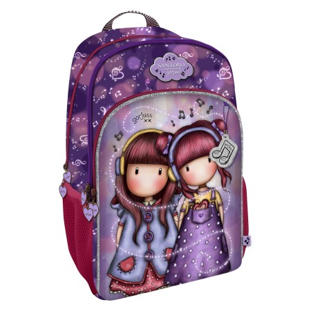 Cartable The Duet Gorjuss The duet Violet (29 x 45 x 17 cm)