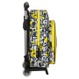 Cartable à roulettes Minions Noir Blanc Jaune (26 x 11 x 67 cm)