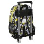 Cartable à roulettes Minions Noir Blanc Jaune (26 x 11 x 67 cm)