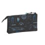 Trousse Fourre-Tout Triple Batman Bat-Tech Noir