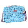 Cartable d'école Rollers Moos Rollers Bleu clair Multicouleur (38 x 28 x 6 cm)