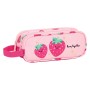 Trousse Fourre-Tout Double Berry Brillant BlackFit8 ‎842139513 Rose (21 x 8 x 6 cm)