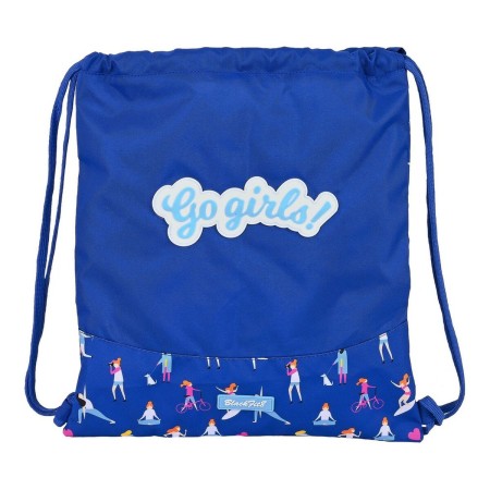 Sac à dos serré par des ficelles Go Girls BlackFit8 M196A Bleu