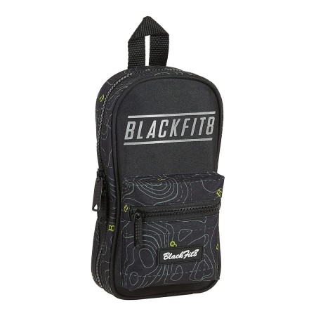 Plumier sac à dos BlackFit8 Topography Noir Vert (33 Pièces)