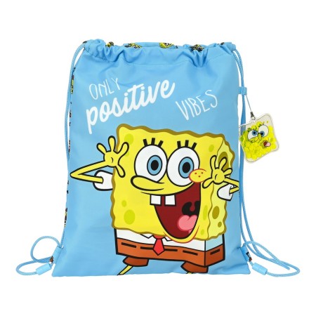 Sac à dos serré par des ficelles Positive Vibes Spongebob