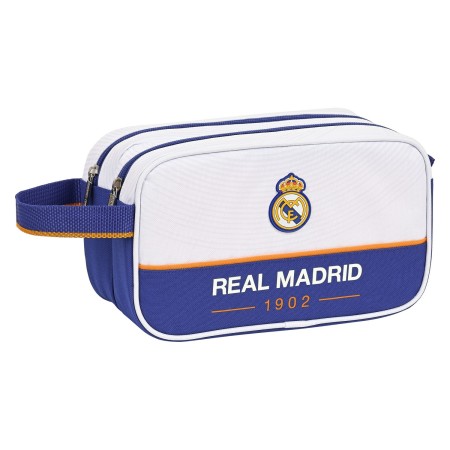 Trousse de Toilette Real Madrid C.F. Bleu Blanc