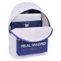 Sacs à Dos pour Portable avec Sortie pour Écouteurs Real Madrid C.F. Bleu Blanc