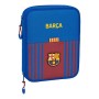 Plumier double F.C. Barcelona Bordeaux Blue marine (56 Pièces)