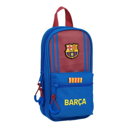 Plumier sac à dos F.C. Barcelona Bordeaux Blue marine (33 Pièces)