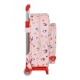 Cartable à roulettes Hello Kitty Happiness Girl Rose Blanc (26 x 34 x 11 cm)