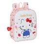 Cartable Hello Kitty Happiness girl Rose Blanc (22 x 27 x 10 cm)