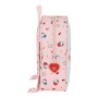 Cartable Hello Kitty Happiness girl Rose Blanc (22 x 27 x 10 cm)