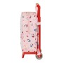 Cartable à roulettes Hello Kitty Happiness Girl Rose Blanc (22 x 28 x 10 cm)