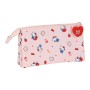 Trousse d'écolier Hello Kitty Happiness Girl Rose Blanc (22 x 12 x 3 cm)