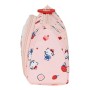 Trousse d'écolier Hello Kitty Happiness Girl Rose Blanc (20 x 11 x 8.5 cm)