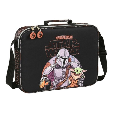 Cartable d'école The Mandalorian The guild Noir Marron (38 x 28 x 6 cm)