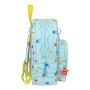 Cartable Baby Shark Beach day Jaune Bleu clair (22 x 27 x 10 cm)