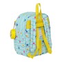 Cartable Baby Shark Beach day Jaune Bleu clair (22 x 27 x 10 cm)