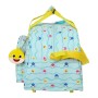 Sac de sport Baby Shark Beach Day Jaune Bleu clair (40 x 24 x 23 cm)