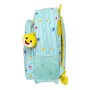 Sac à dos enfant Baby Shark Beach day Jaune Bleu clair (27 x 33 x 10 cm)