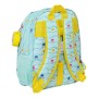 Sac à dos enfant Baby Shark Beach day Jaune Bleu clair (27 x 33 x 10 cm)