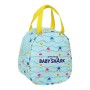 Sac glacière goûter Baby Shark Beach Day Jaune Bleu clair (19 x 22 x 14 cm)