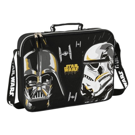 Cartable d'école Star Wars Fighter Noir (38 x 28 x 6 cm)