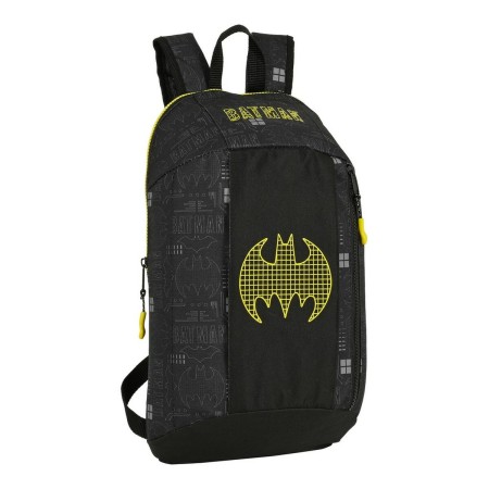 Sac à dos Casual Batman Comix Noir Jaune (22 x 39 x 10 cm)