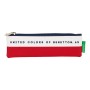 Trousse d'écolier Benetton United Rouge Blanc Vert (20 x 6 x 1 cm)