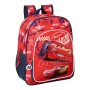 Cartable Cars Double vision Rouge Blue marine (32 x 38 x 12 cm)