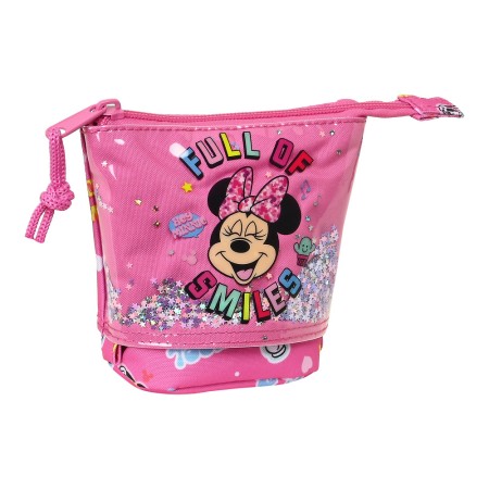 Trousse Gobelet Minnie Mouse Lucky Rose (8 x 19 x 6 cm)